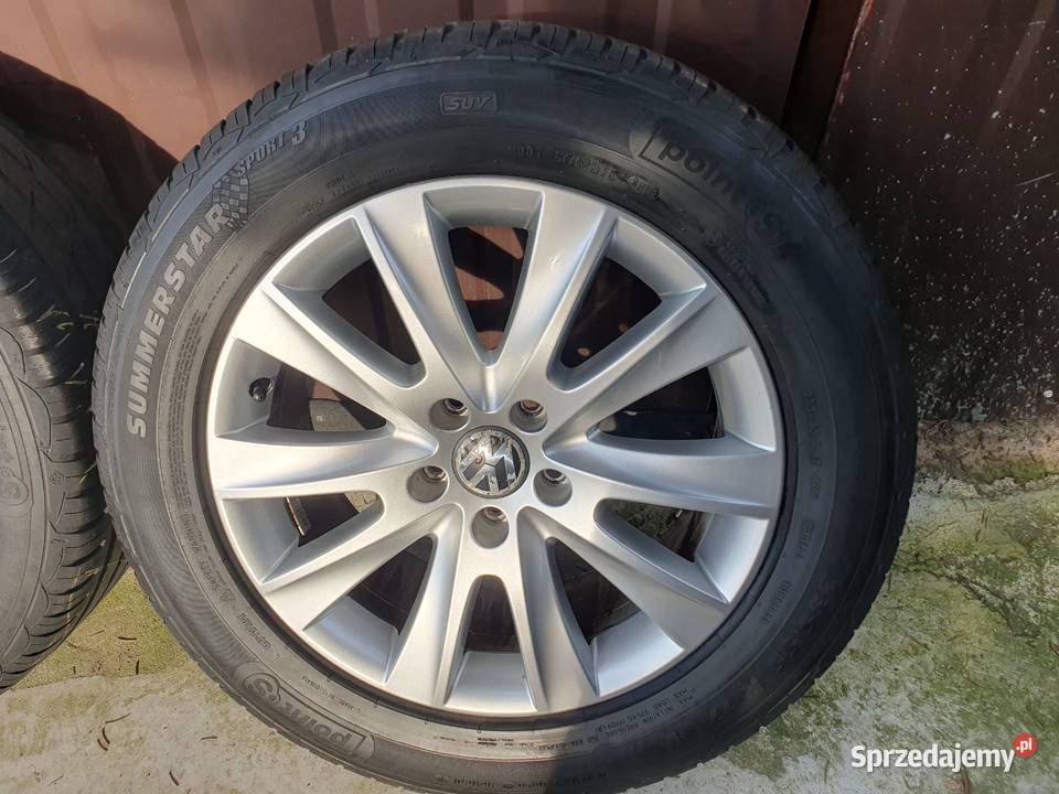 Felgi Koła VW Tiguan Touareg 17 5x112 ET43 lato Opony i felgi świętokrzyskie Pińczów