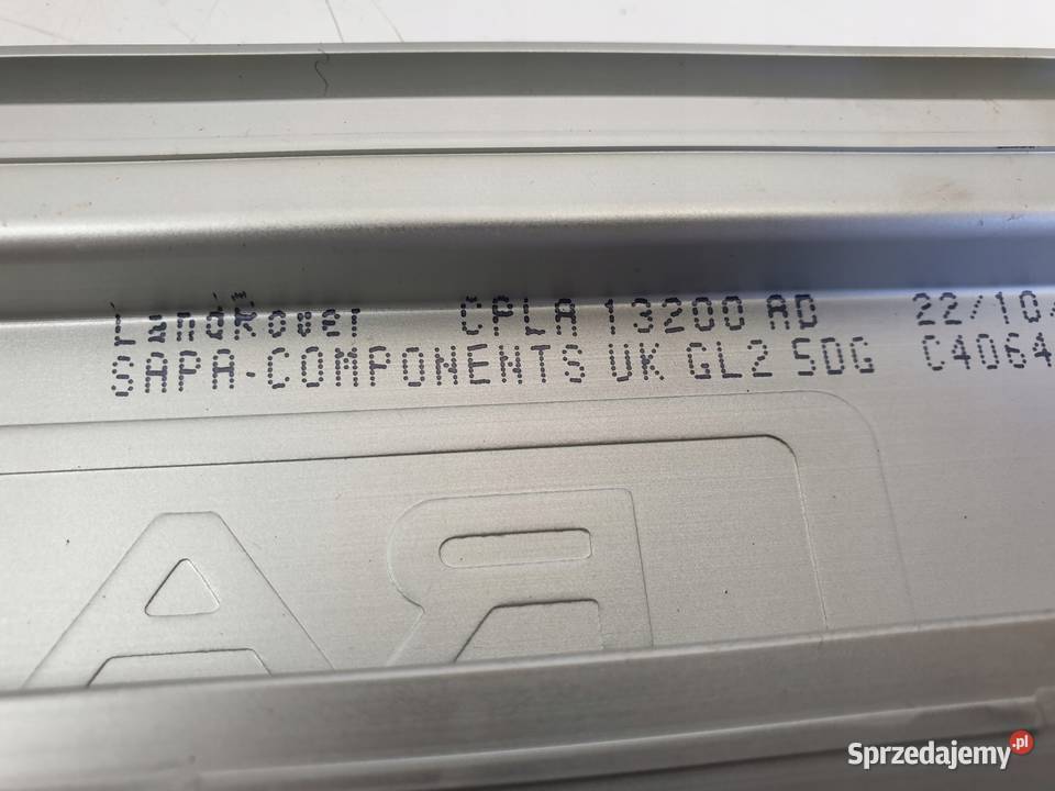 Range Rover II L494 LISTWY NAKŁADKI PROGOWE