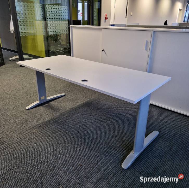 biurko białe Maro 18080 meble biurowe Leszno