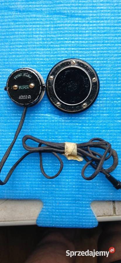 Stara sluchawka wojskowa Kraków