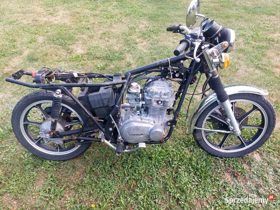 Kawasaki Z400 silnik gaźniki części Bobber 46467km Sieciechów sprzedam
