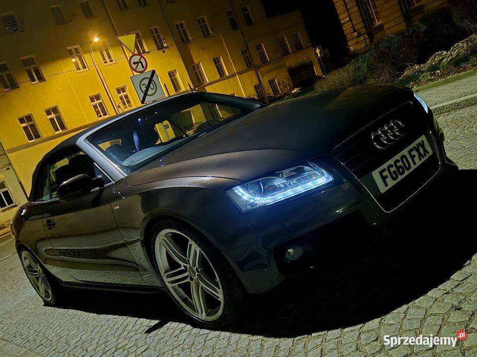 Audi A5 Cabriolet SLine 27 tdi190Anglik V5c garażowany dolnośląskie Wałbrzych