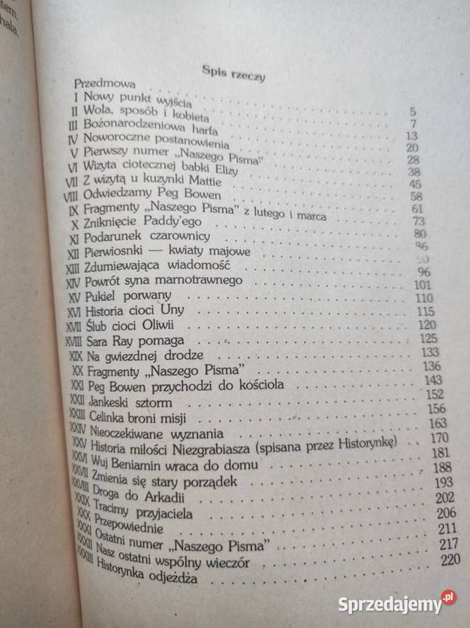 złocista droga Lucy Maud Montgomery 1990 świętokrzyskie Kielce