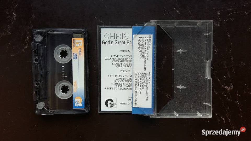 Kaseta magnetofonowa Chris Rea Goods great Siemiatycze sprzedam