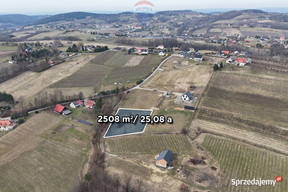 Działka 25a Komorniki Raciechowice małopolska 52m Sprzedaż