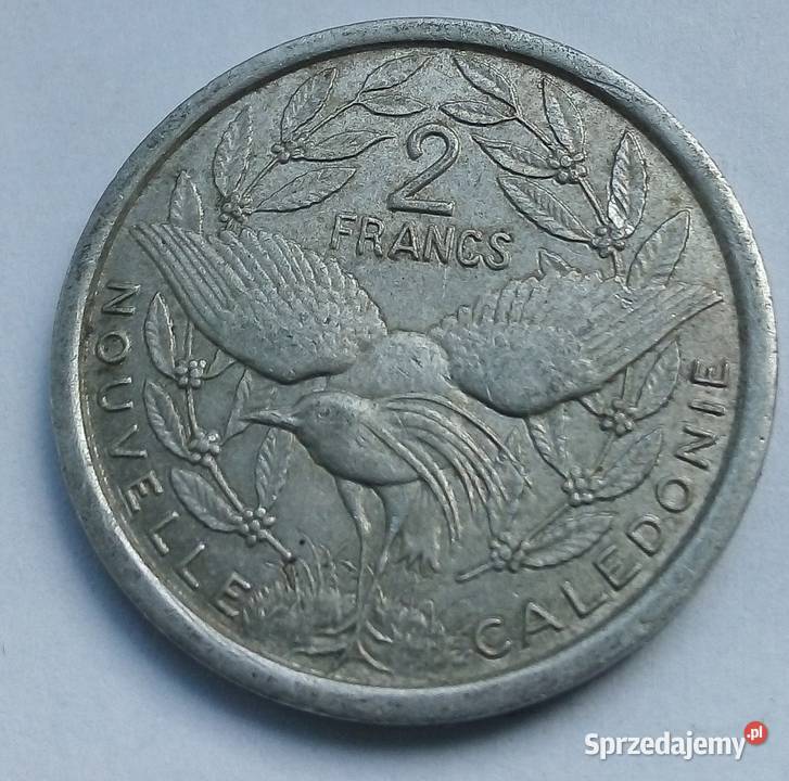 NOWA KALEDONIA2 FRANCS1971 r sprzedam