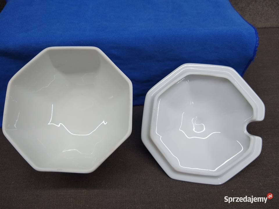 Pojemnik konfitury dodatki Rosenthal Maria Biała