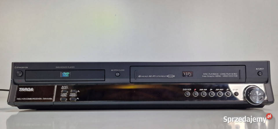 DVD VCD CD Targa DVH 5100x DVH 5100 X VHS Międzychód