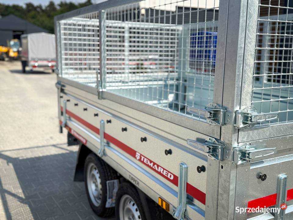 Przyczepa wywrotka TEMARED TIPPER 2515 dwuosiowa Cegielsko