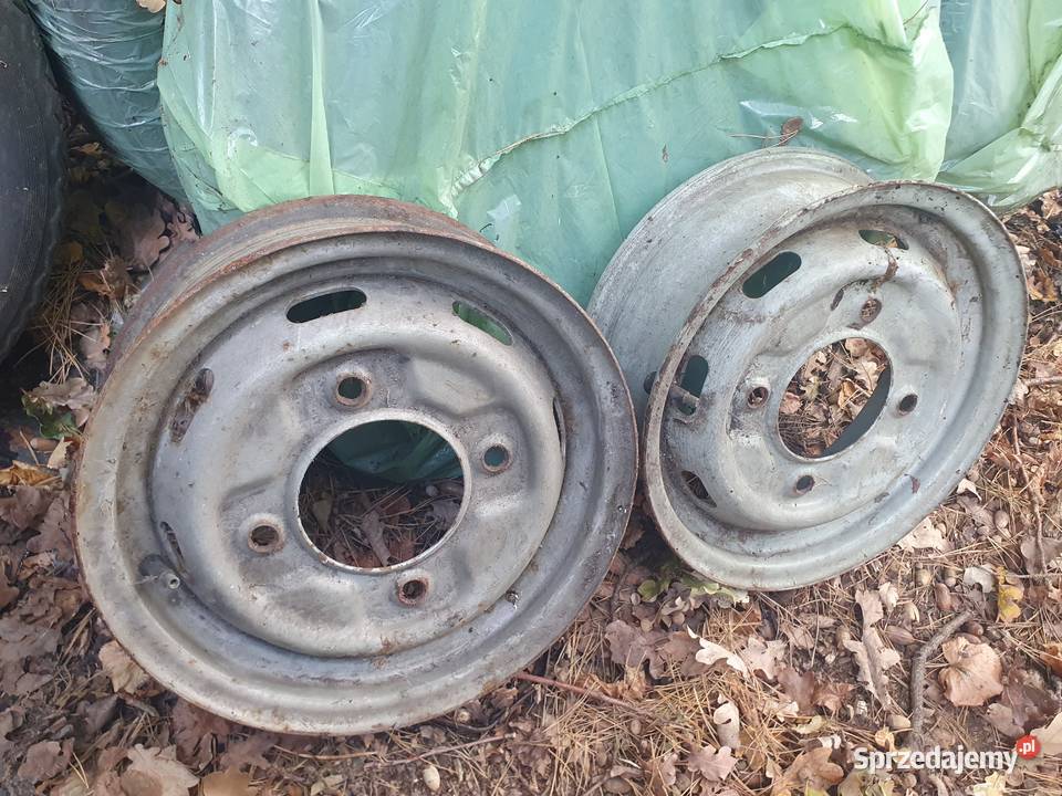 Felgi stare Wartburg Trabant przyczepka Warszawa sprzedam
