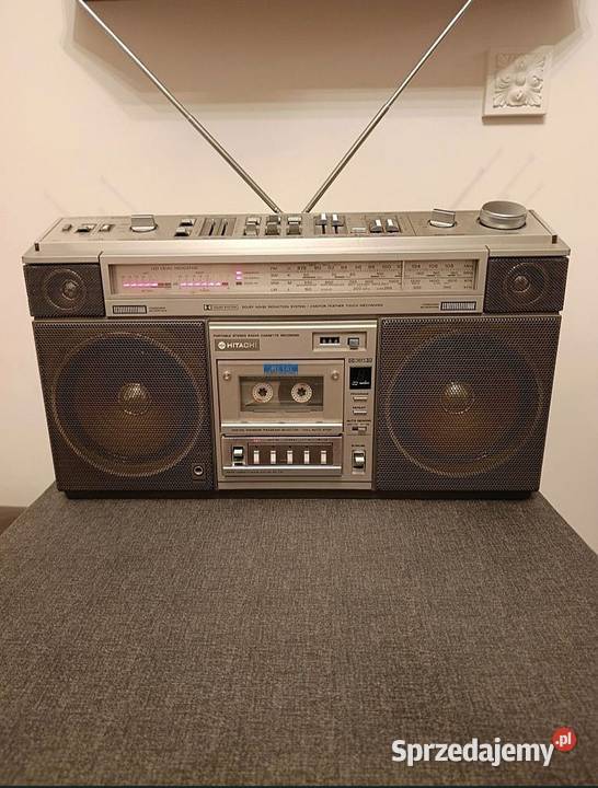 Boombox HITACHI TRK 8800 Najwyższy Model 1982 r Węgorzewo