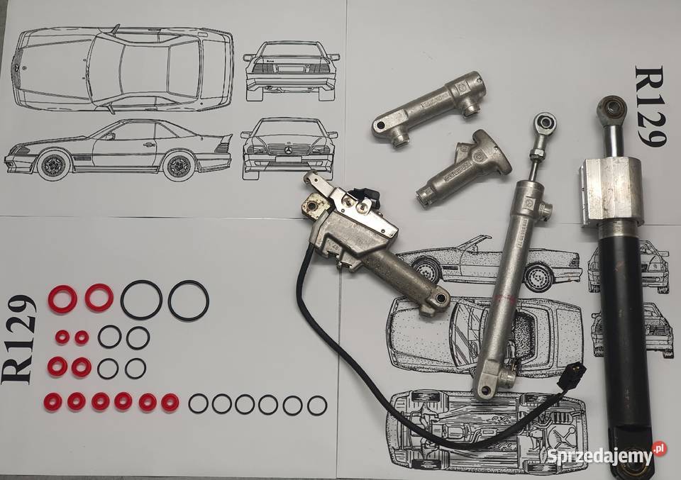Uszczelnienia siłowników dachu R129 MercedesBenz Kraków sprzedam