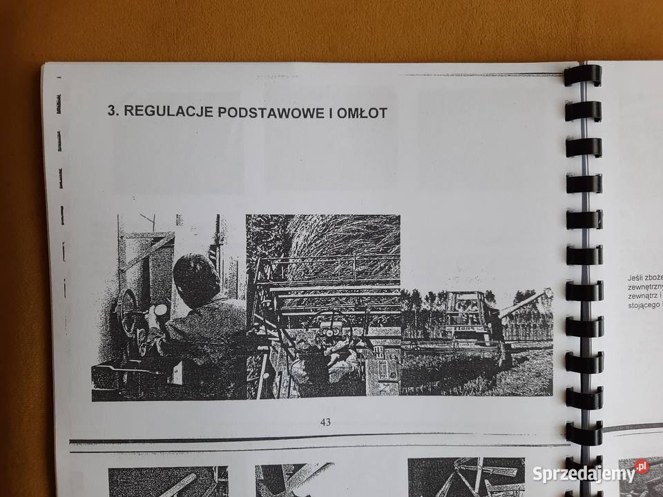 Instrukcja obsługi Claas Mercator 60 50 polsku
