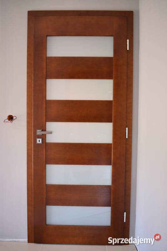 Drzwi wewnętrzne drewniane sosnowe jesionowe Dom i Ogród