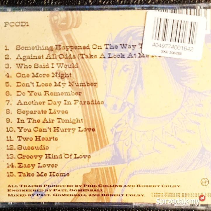 Album CD PHIL COLLINS Album Serious Hits Live