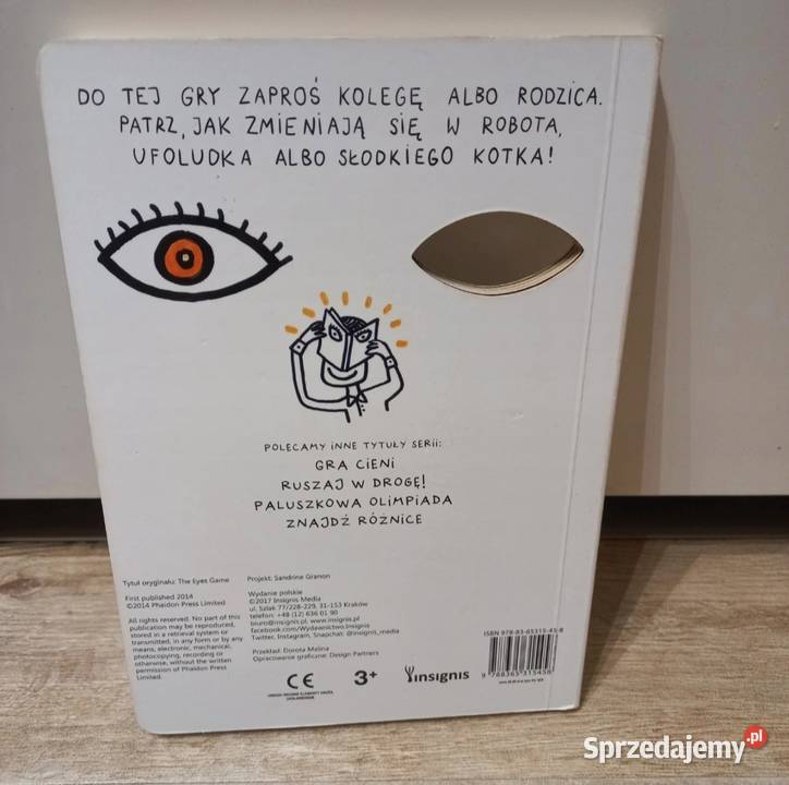 sprzedaży książki Zabawa w oczka Herv Tullet Domaszczyn