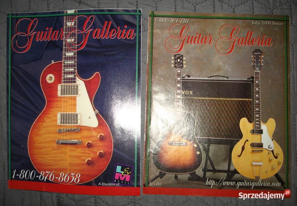 Guitar Galleria 15 issues 19992003 komplet Kępice