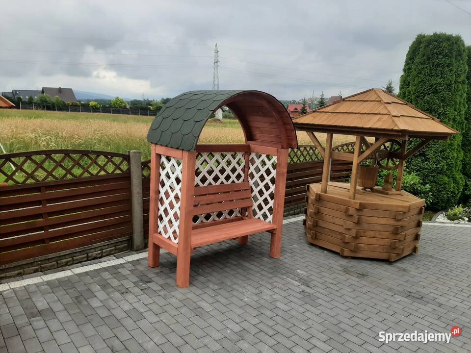 Pergola z ławką Katarzyna Ogród