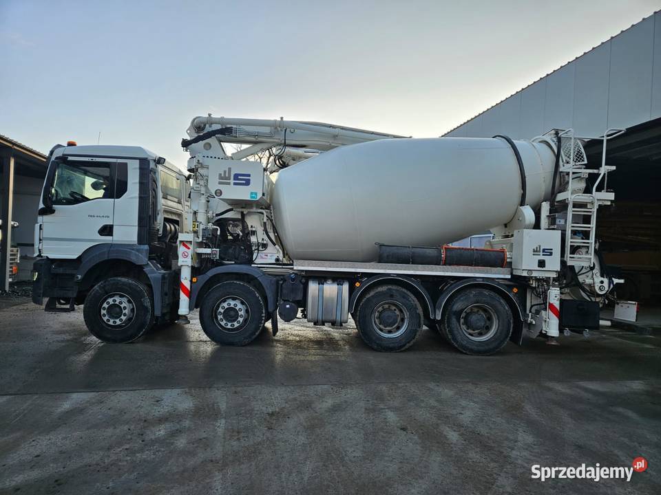 Gruszkopompa MAN TGS 41470 SERMAC 28 m 1kg śląskie Katowice