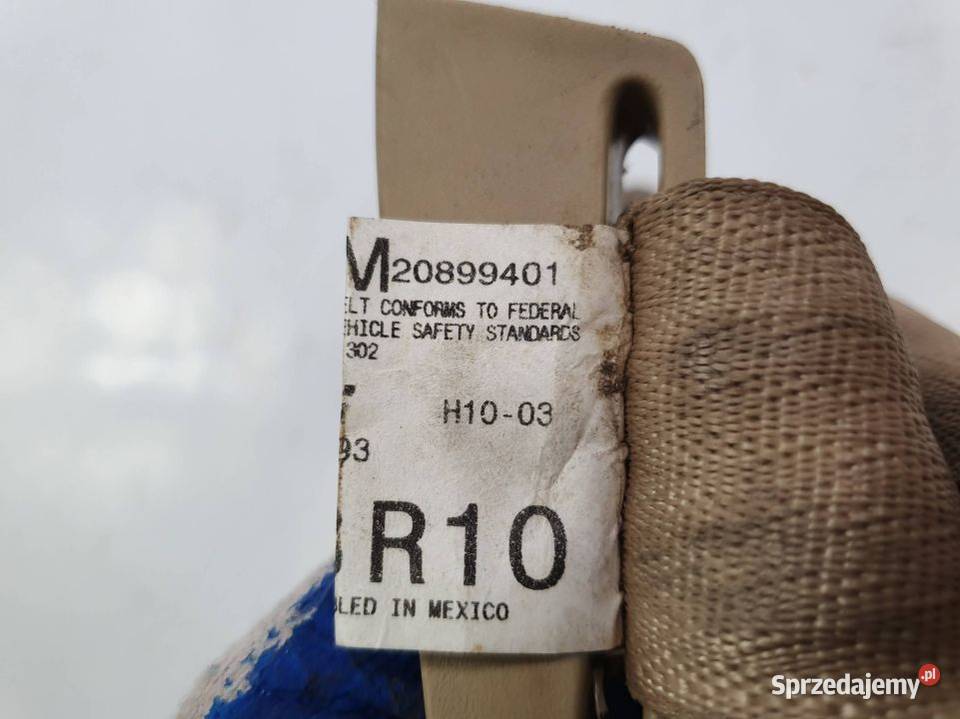 PAS BEZPIECZŃSTWA CADILLAC ESCALADE ESV kujawsko-pomorskie Lipno