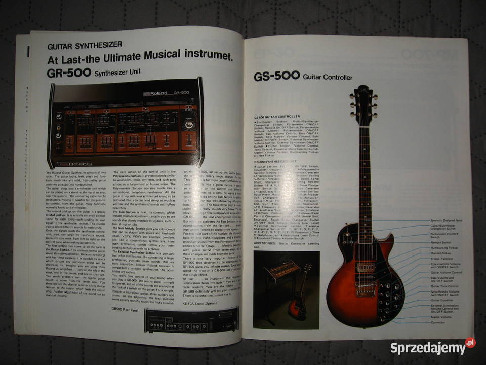 Roland syntezatory SH7 SH5 SH2000 GR500 System Kępice