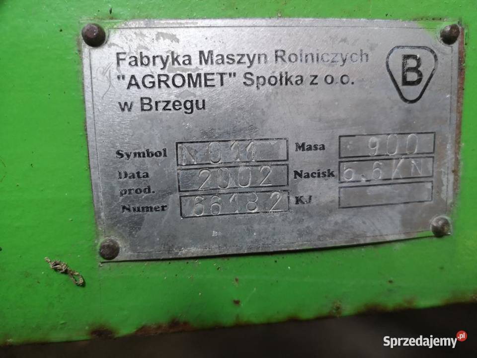 Rozsiewacz Do Nawozu Wapna AGROMET Swarzędz