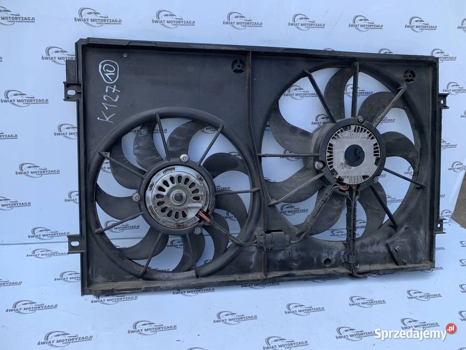 VW GOLF VI 09r wentylator chłodnicy 1K0121207BE świętokrzyskie Kielce