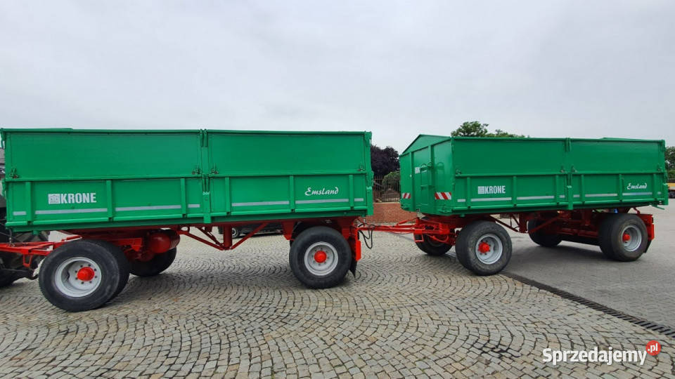 rolnicze Krone KRONE DK225 16 Przyczepa Krone Głogówek
