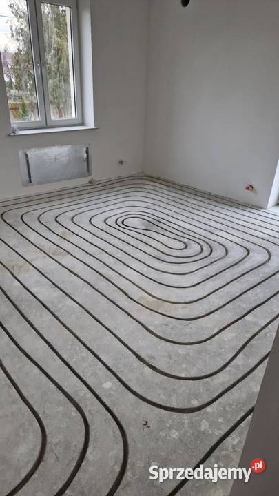 Ogrzewanie podłogowe frezowane Frezowanie pod