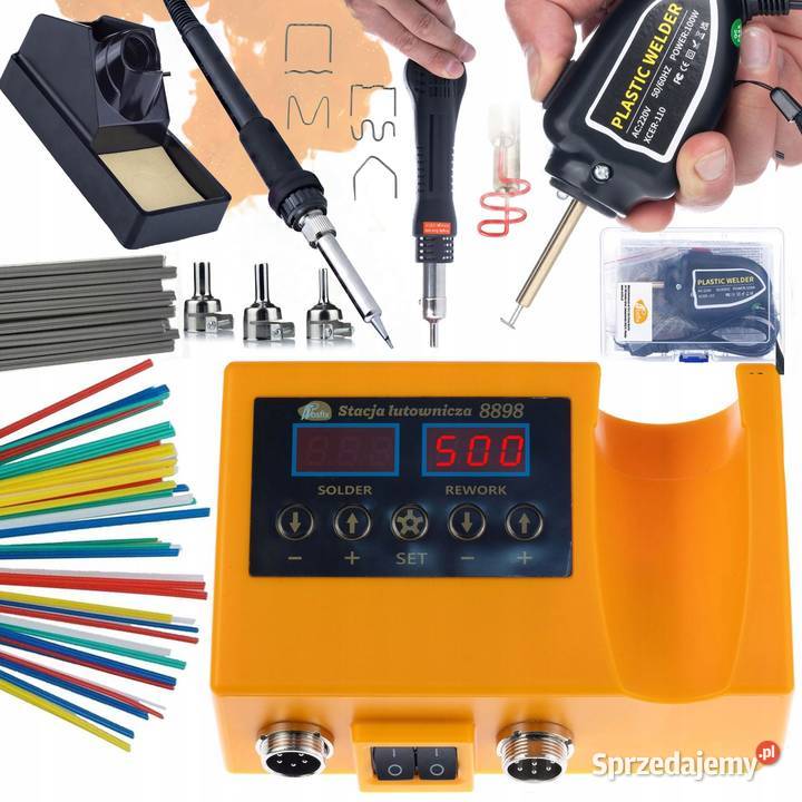 Stacja Lutownicza 2w1 Rosfix OH660 660W Zszywacz małopolskie Ludźmierz