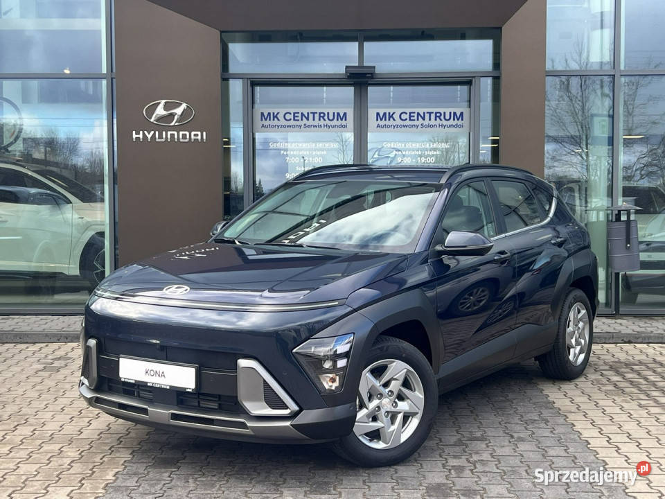 Hyundai Kona Executive Tech 10 TGDI 100 6MT II światła do jazdy dziennej łódzkie Piotrków Trybunalski