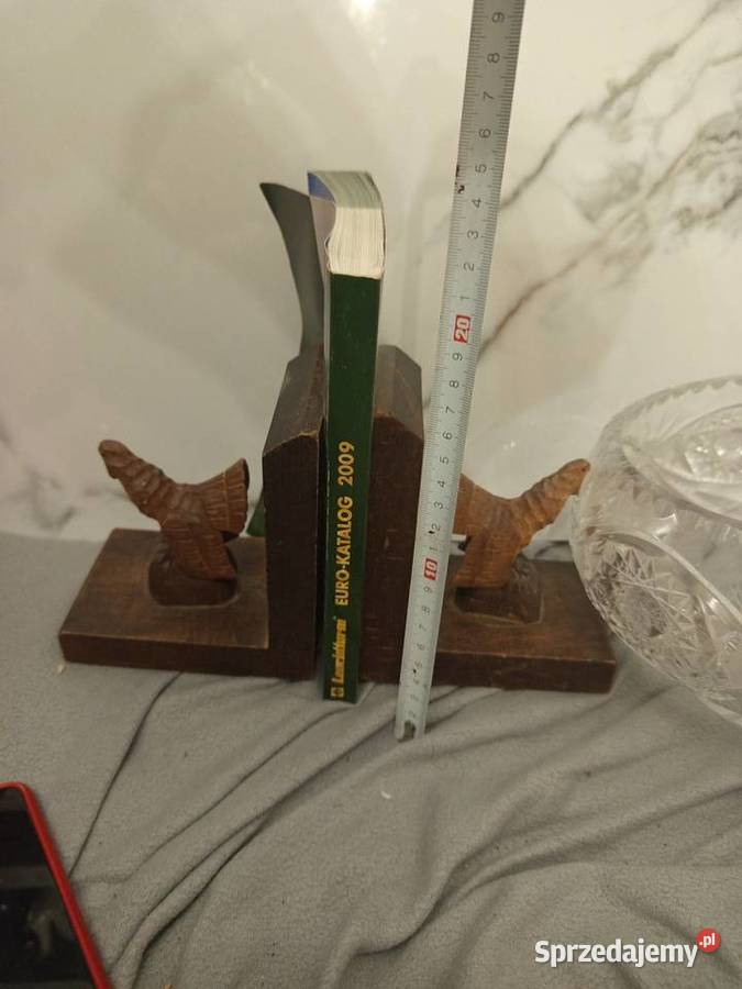 Dwie stare myśliwski drewniane podpórki do wielkopolskie Kępno