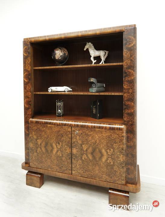 Biblioteka z lat 30tych w stylu art deco Jerka