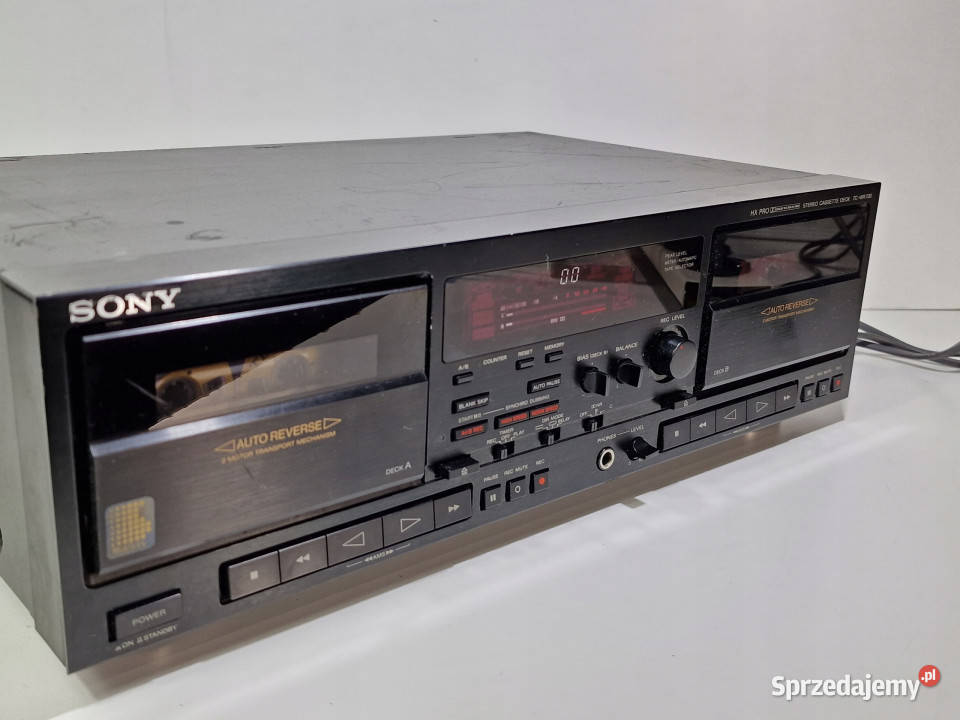 Magnetofon catette deck SONY TC WR 720 Międzychód sprzedam