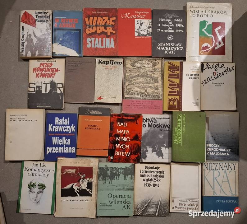 Książki różne zestaw sprzedam