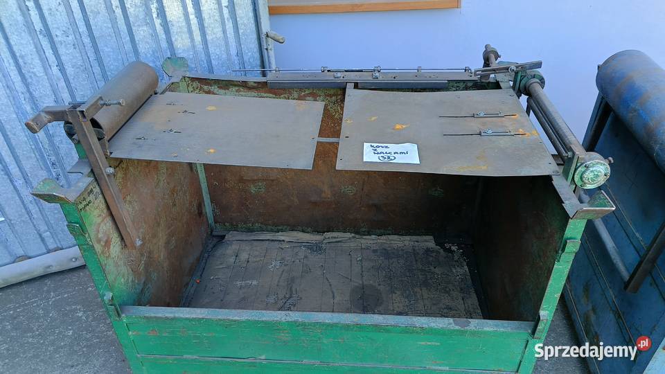 Zaginarka do blachy giętarka kosz z walcami 32 Przysieka
