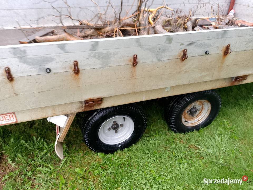 Przyczepa laweta Aluminium DMC 2t 1550kg Kęty