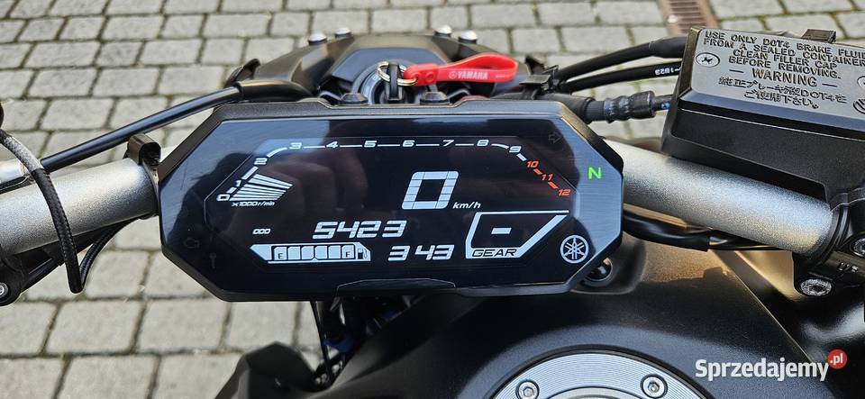 Yamaha mt07 2021 salon Polska 2gi właściciel 689cm3 Yamaha Kraków