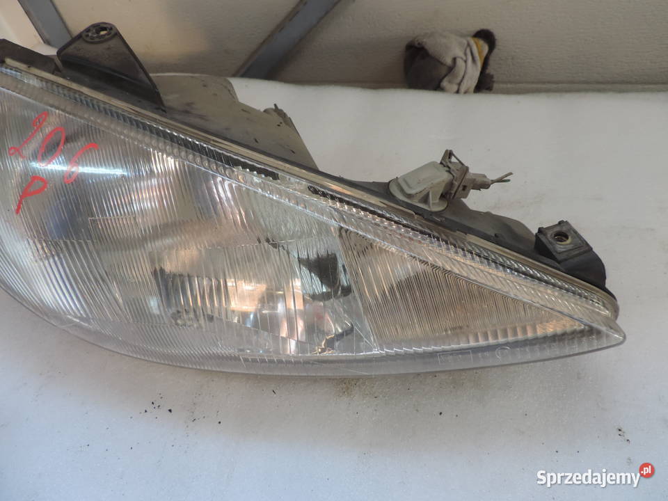 Lampa Prawy Przód Peugeot 206 Nowy Sącz