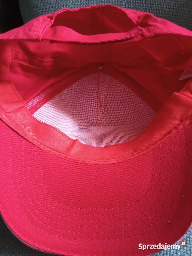 Czapka z daszkiem Sunny 88110 kolor czerwony Tychy