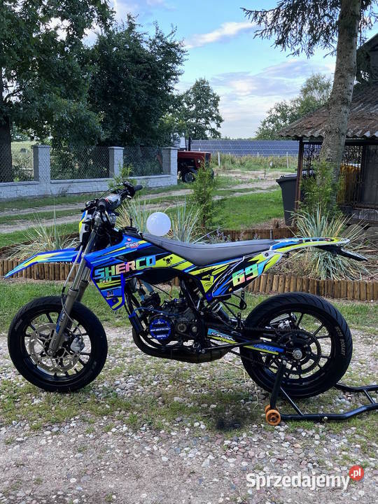 Sherco SM 50 beta derbirieju yamaha 50cm3