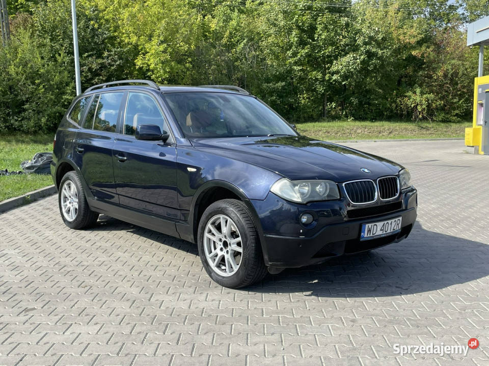 BMW X3 20 Diesel 177 2007 Z Bogatym Wyposażeniem mazowieckie Warszawa