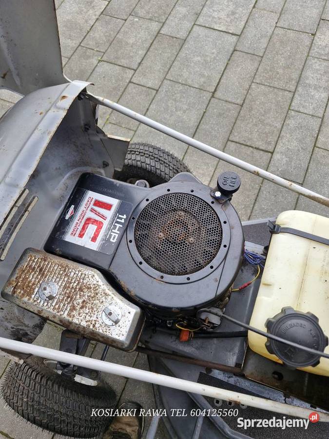 Kosiarka traktorek MTD white 12hp manual kosz