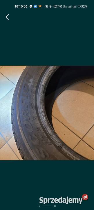 Opony zimowe PIRELLI SCORPION Audi Q7 VW 25555R Q8