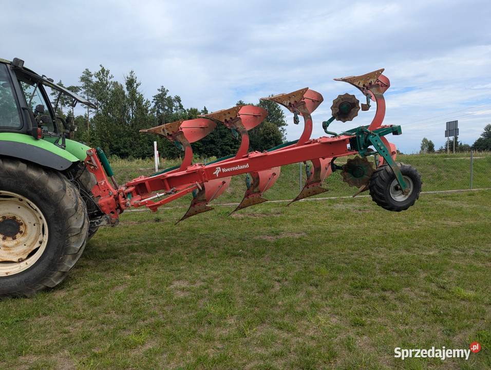 Pług obrotowy kverneland Vario 20 szerokie koło Kverneland Stężyca