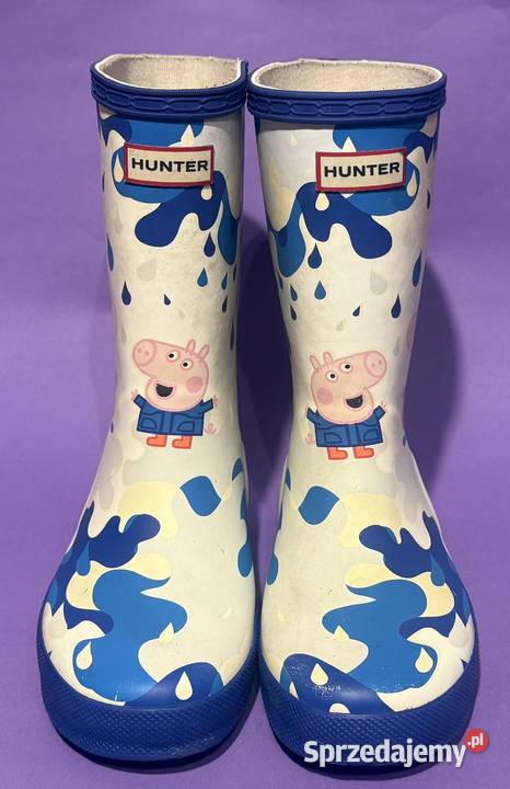 Kalosze Hunter Świnka Peppa rozmiar 31 Żyrardów sprzedam