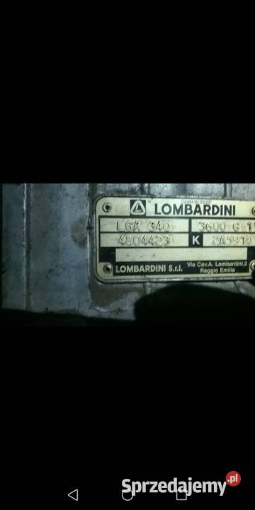 Okazja Traktorek Herkules LGA580 silnik