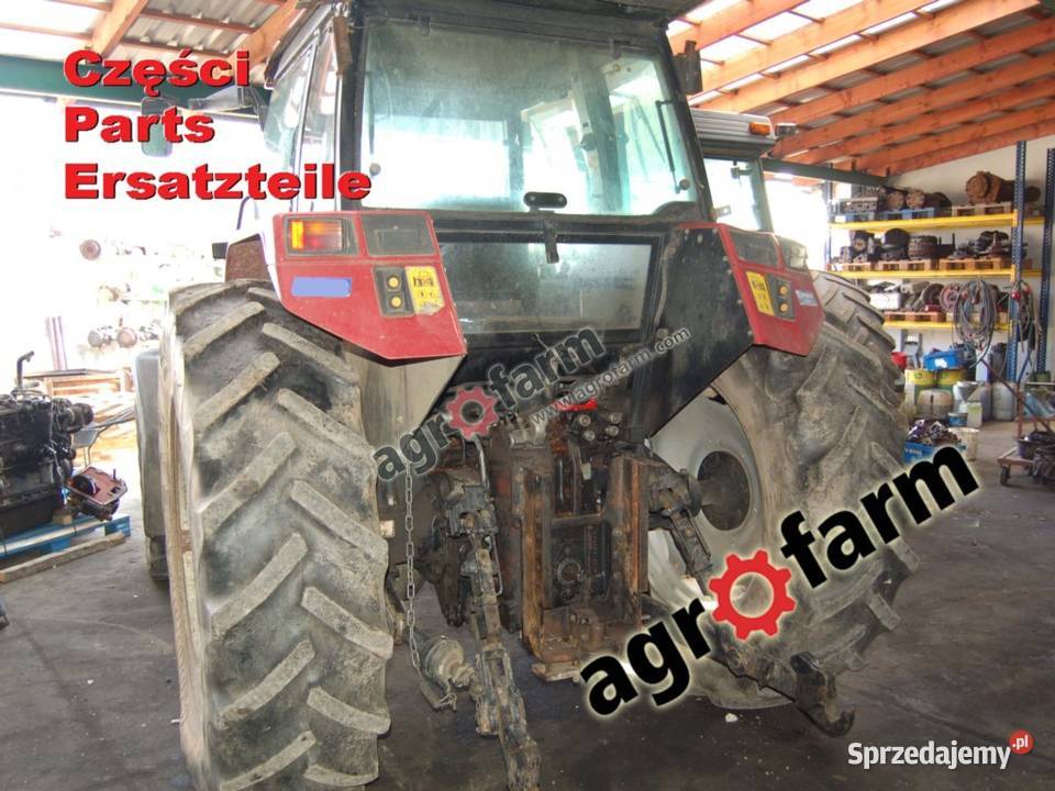 Case 5140 części silnik skrzynia biegów oś wał Byków
