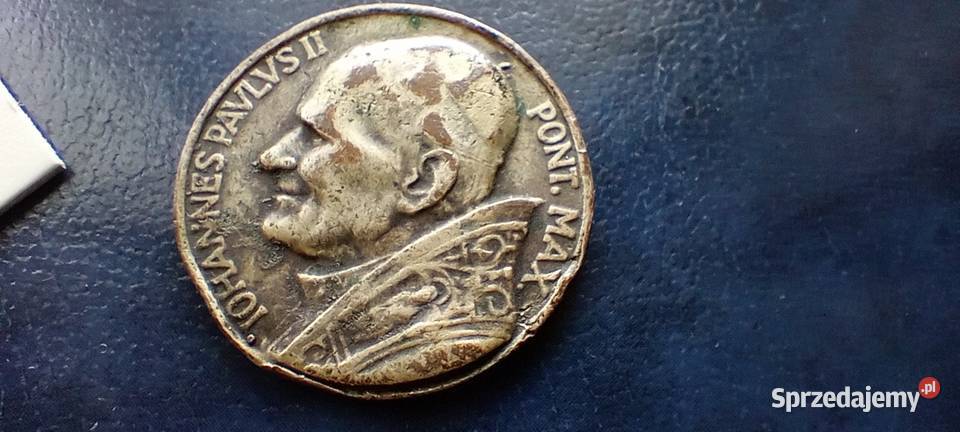 Stare monety Medal Jan Paweł II Polska 14 podkarpackie Lesko