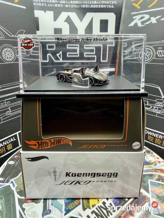 Hot Wheels RLC Koenigsegg Jesko Absolut BOX K2 dolnośląskie Wrocław